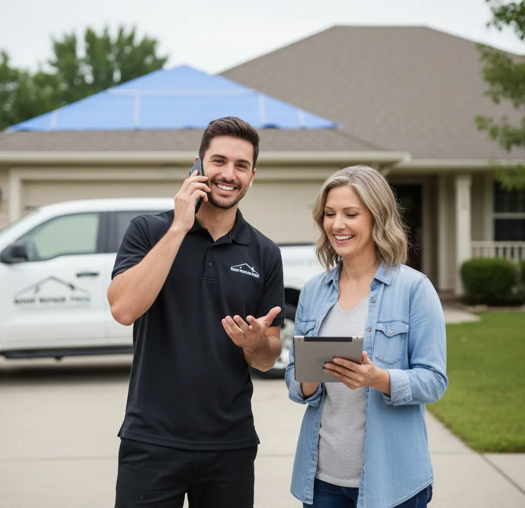 Modern Solutions Roof Repair customer support in Edmond